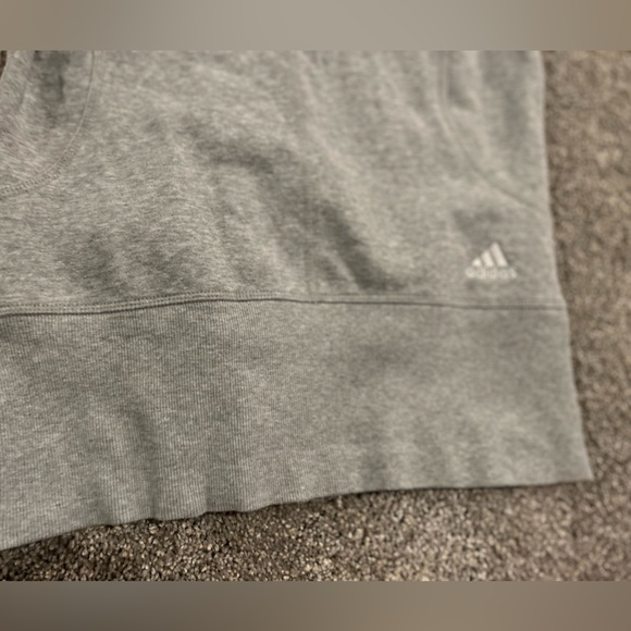 Adidas Zip Up Hoodie Sweatshirt Womens Medium - Picture 8 of 8